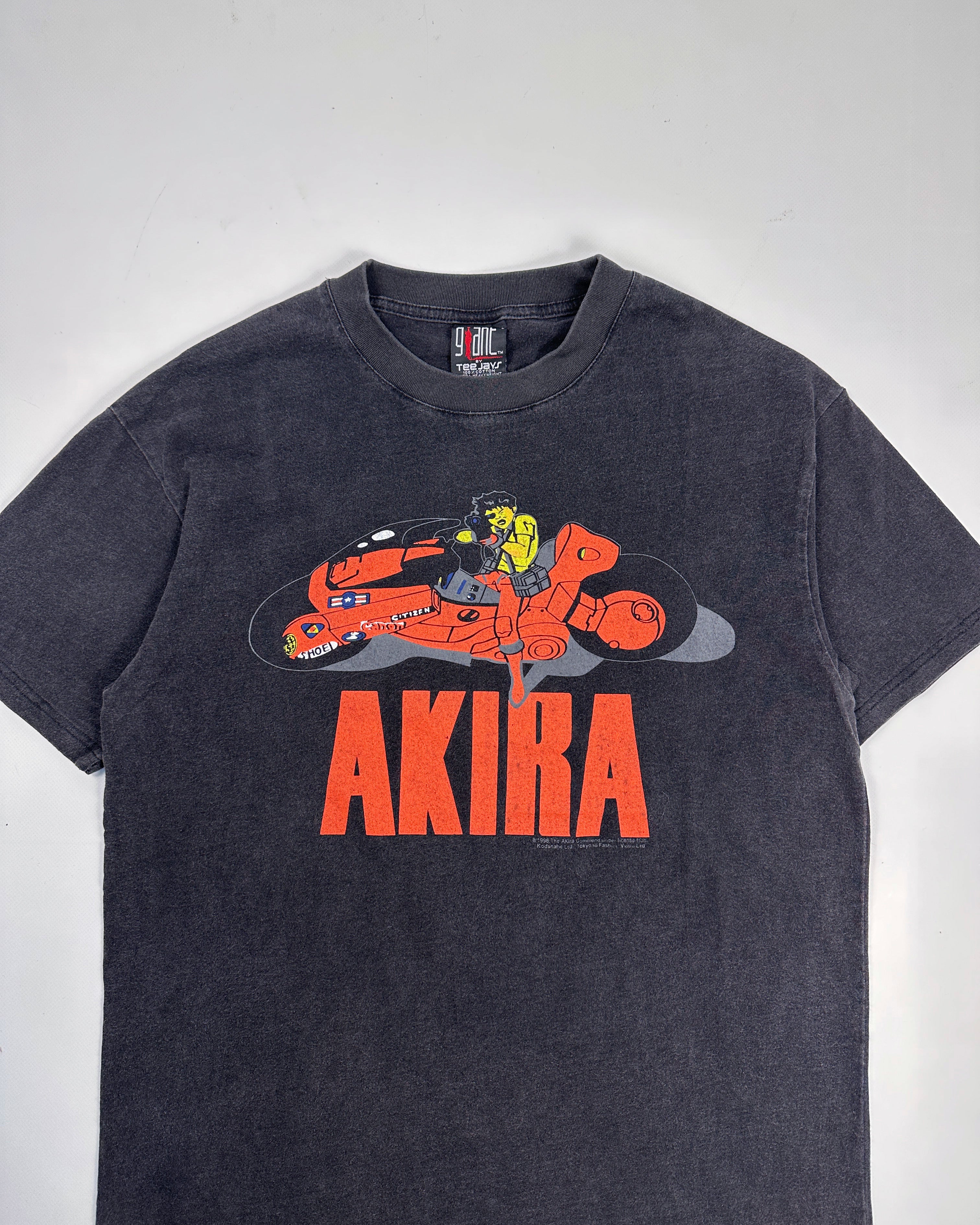 Akira By Giant Made In USA Black Tee 1998
