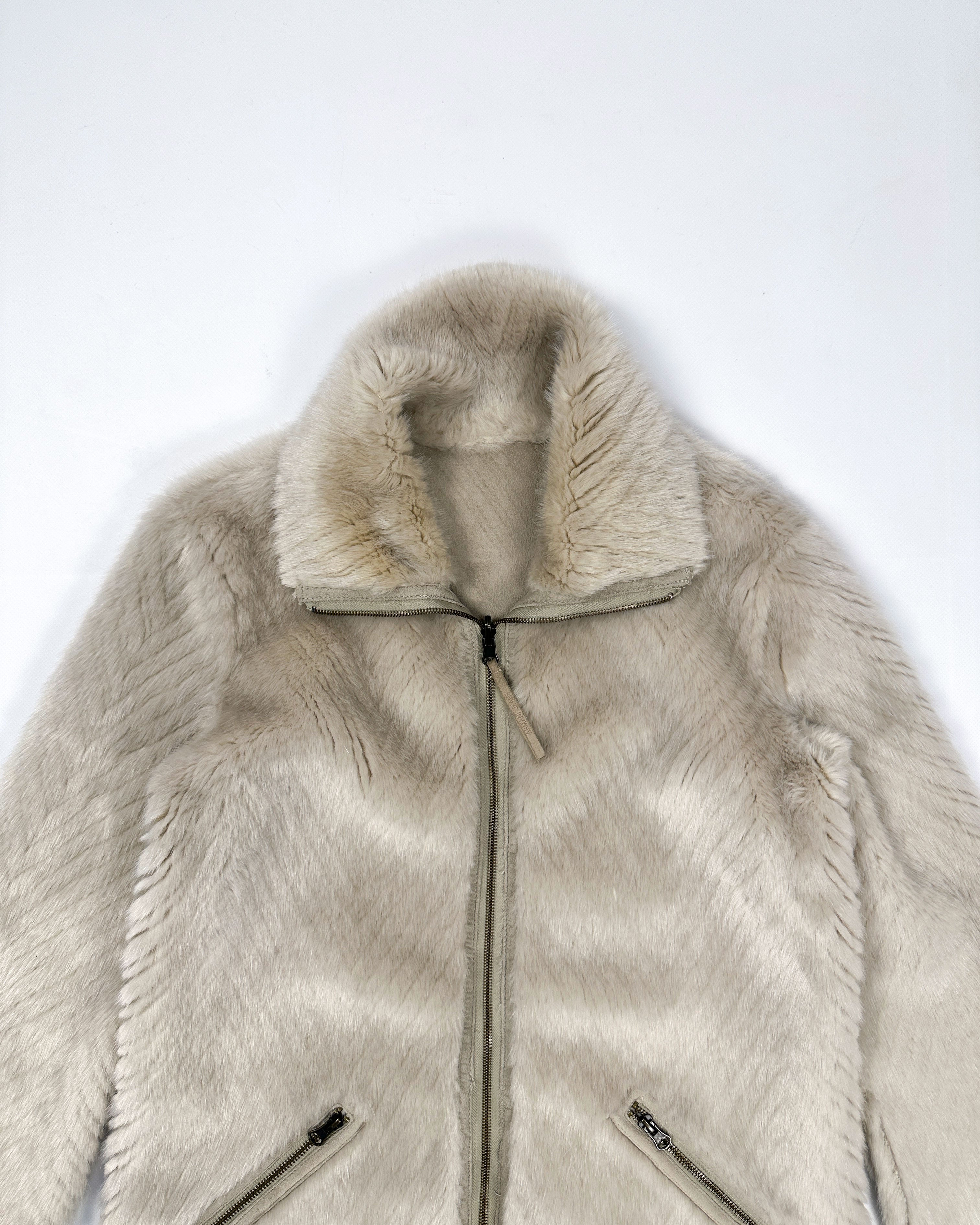 Armani hot sale fur jacket