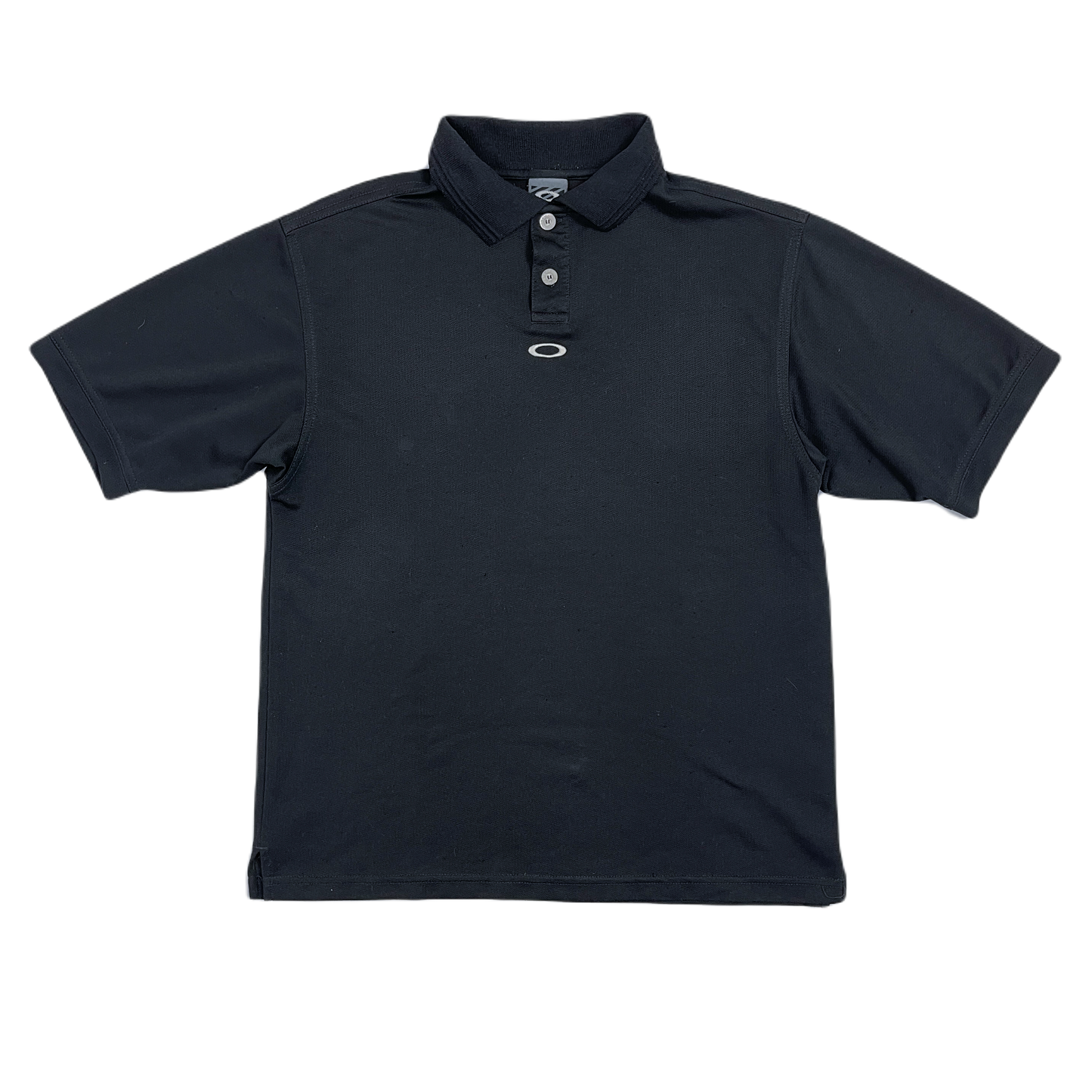 Oakley Software Black Polo Shirt 1990's