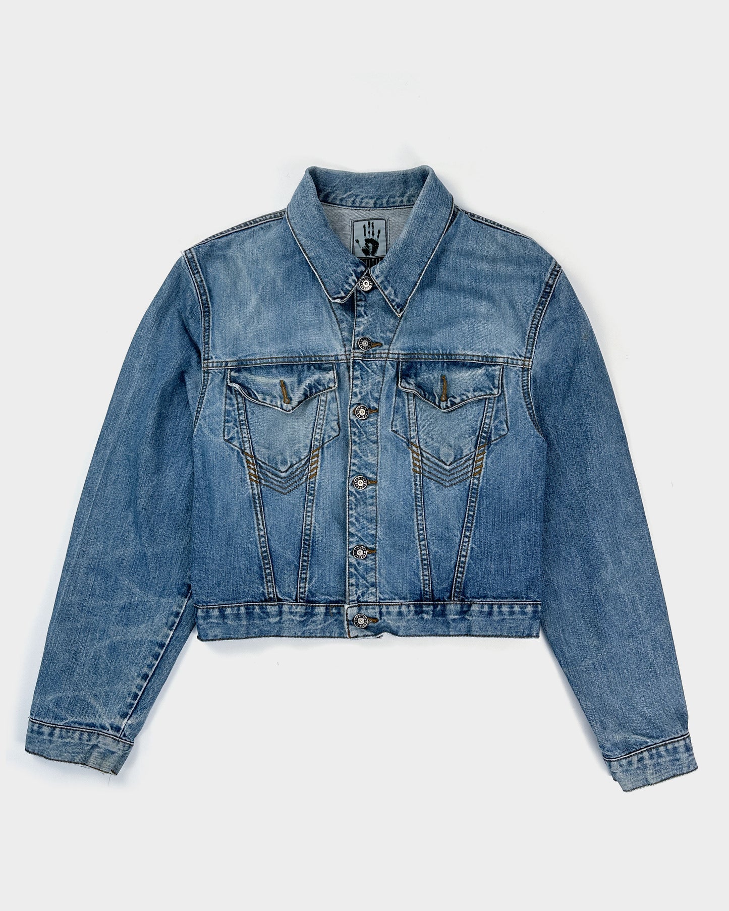 Jean Paul Gaultier Indigo Denim Trucker Jacket 1990's