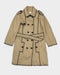 Moschino Buttoned Camel Trench Coat 1990's - Vintagetts