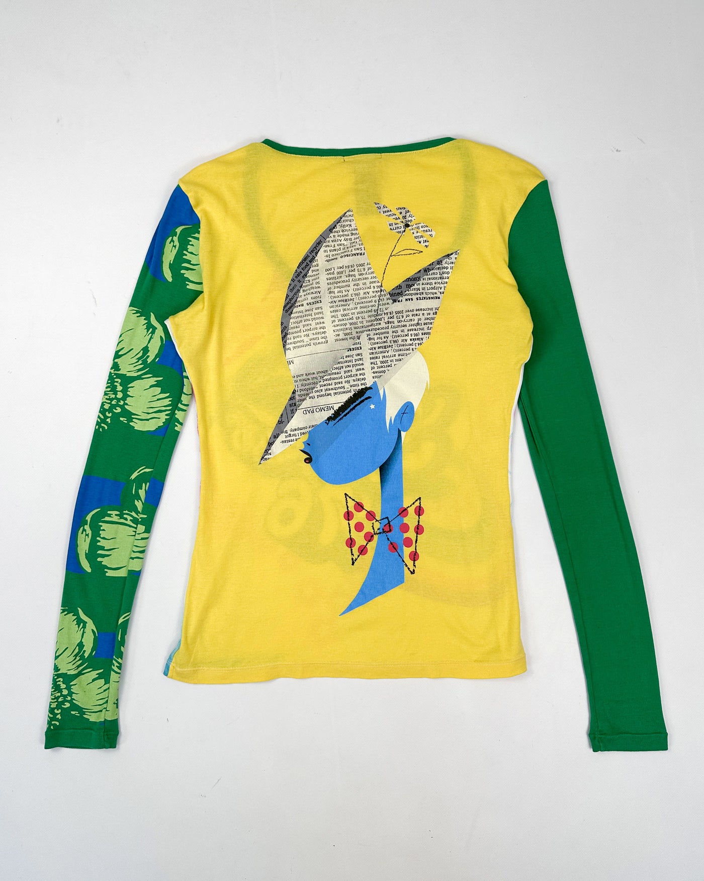 Custo Barcelona "Gorgeous babe" Long sleeve Top 1990's