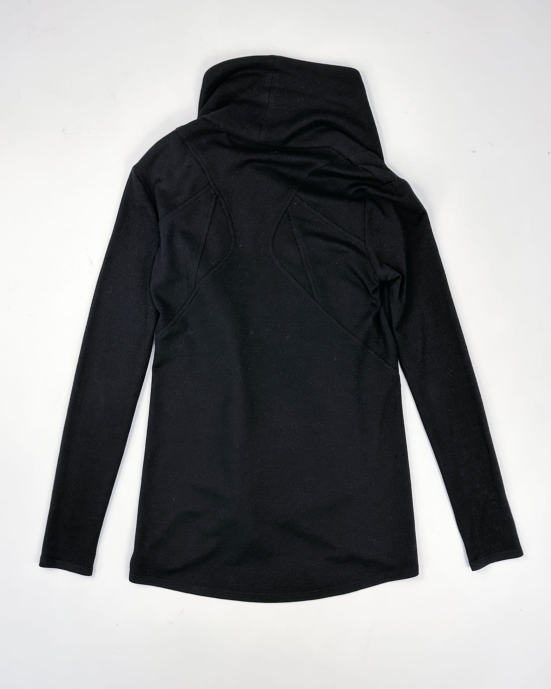 Helmut Lang Black Asymmetric Made In USA Jacket 1990's