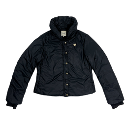 Moschino Black Puffer Jacket 2000's