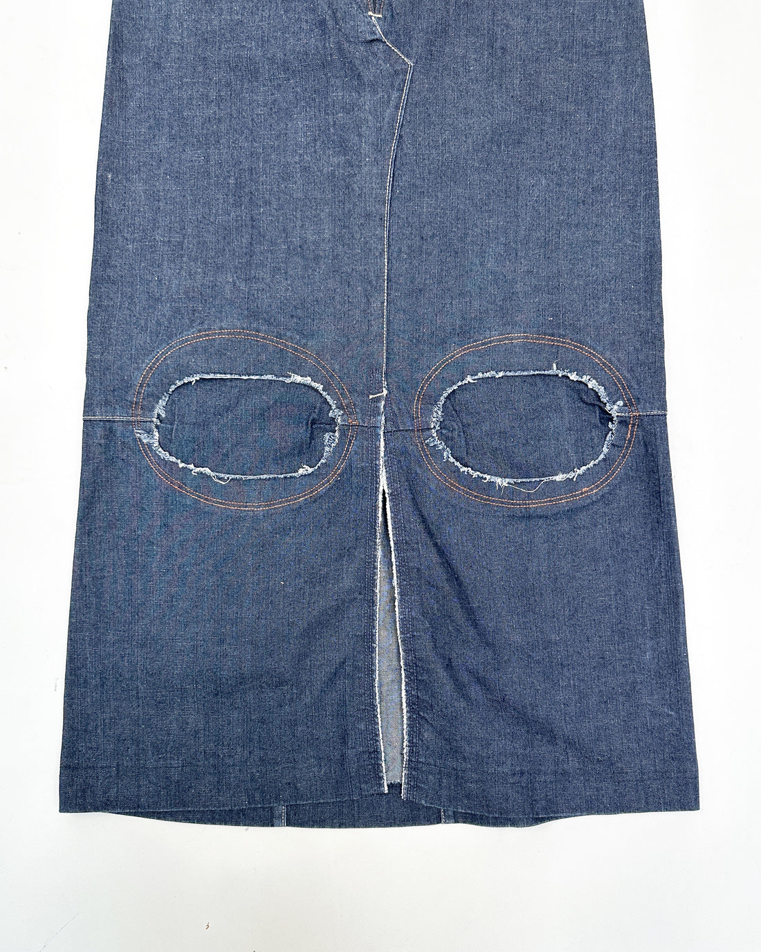 Marithé Francois Girbaud Elastic Denim Skirt 2000's