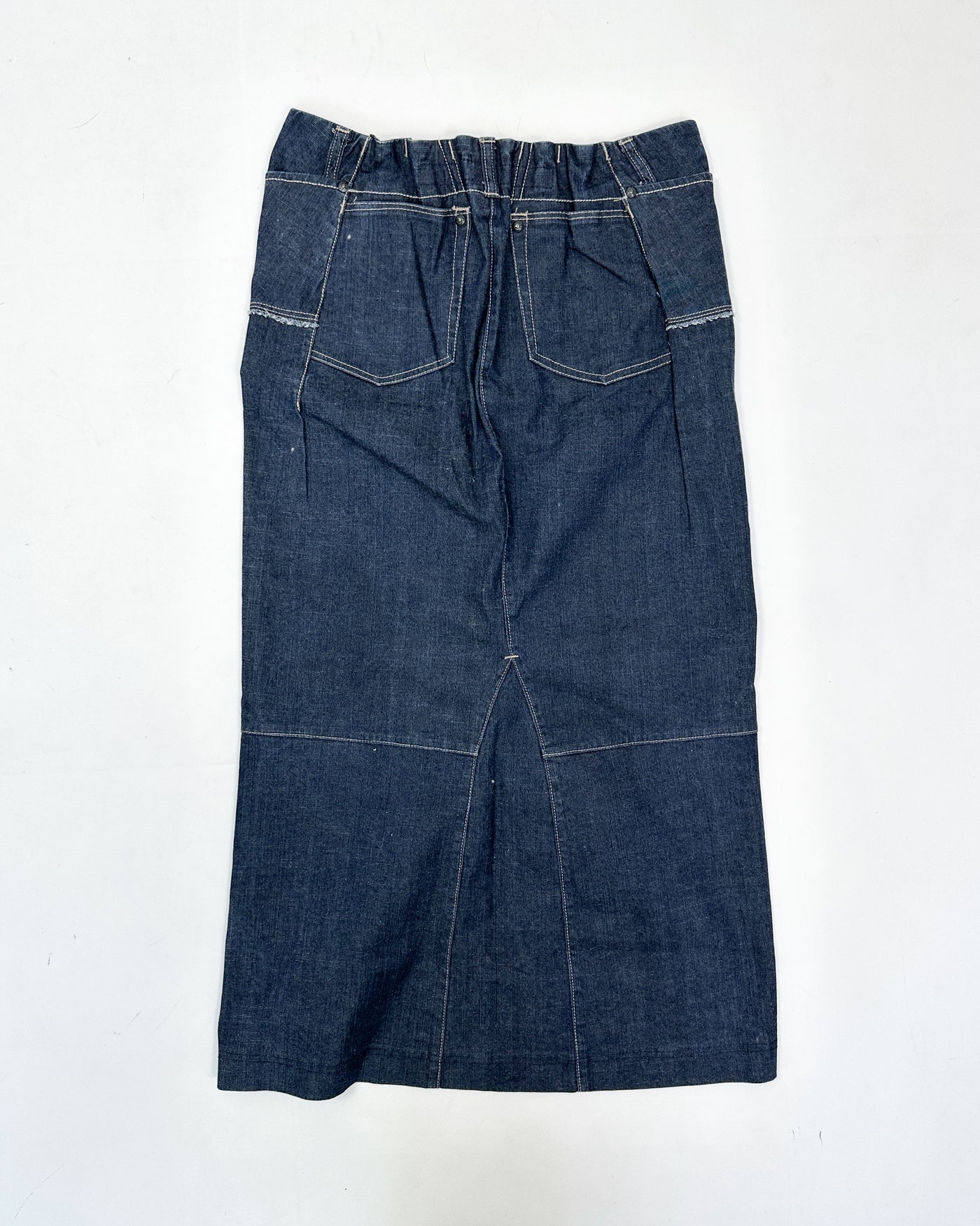 Marithé Francois Girbaud Elastic Denim Skirt 2000's