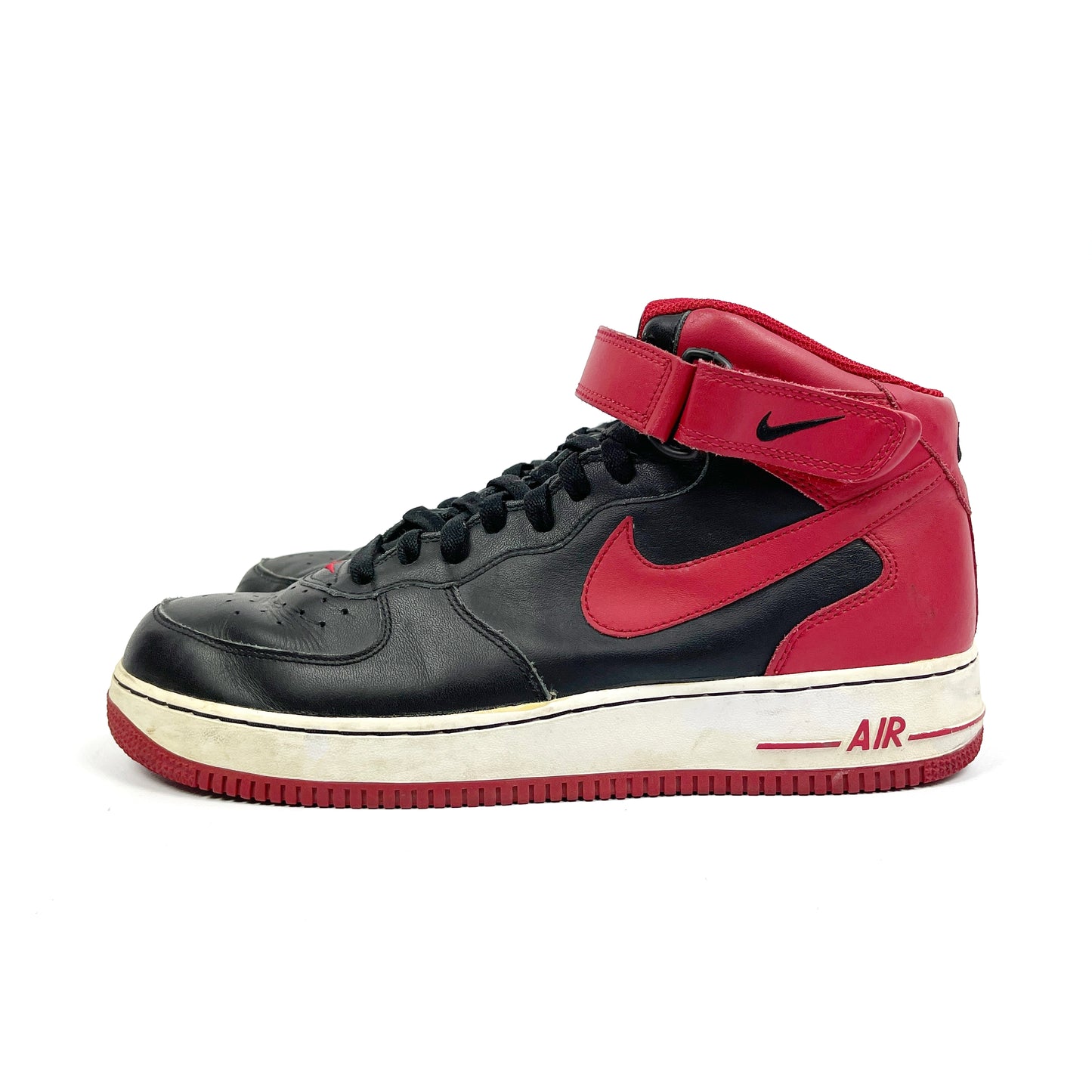 Nike Air Force 1 Mid Black/Varsity Red White 2006