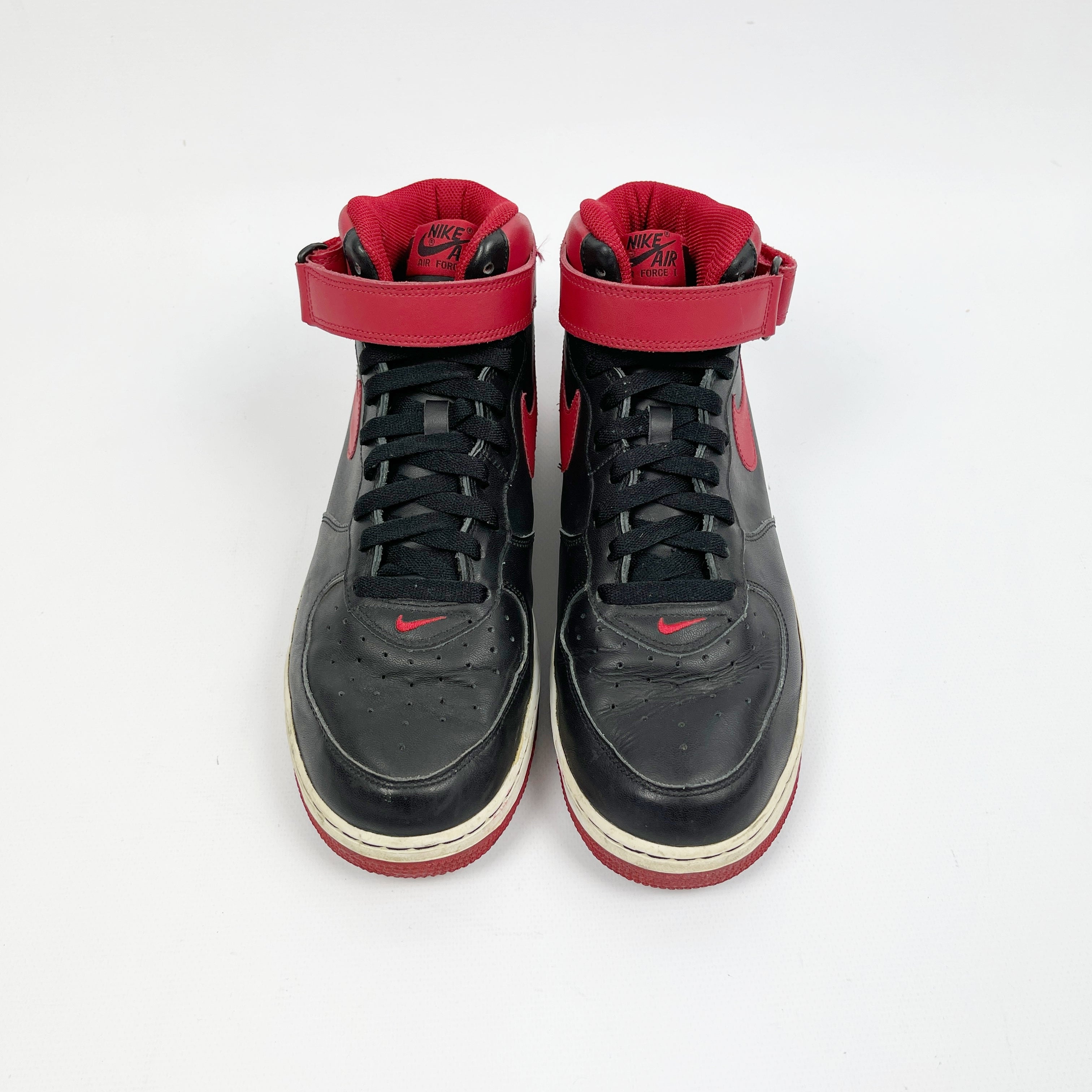 Nike Air Force Mid Black/Varsity Red White 2006 – Vintage TTS