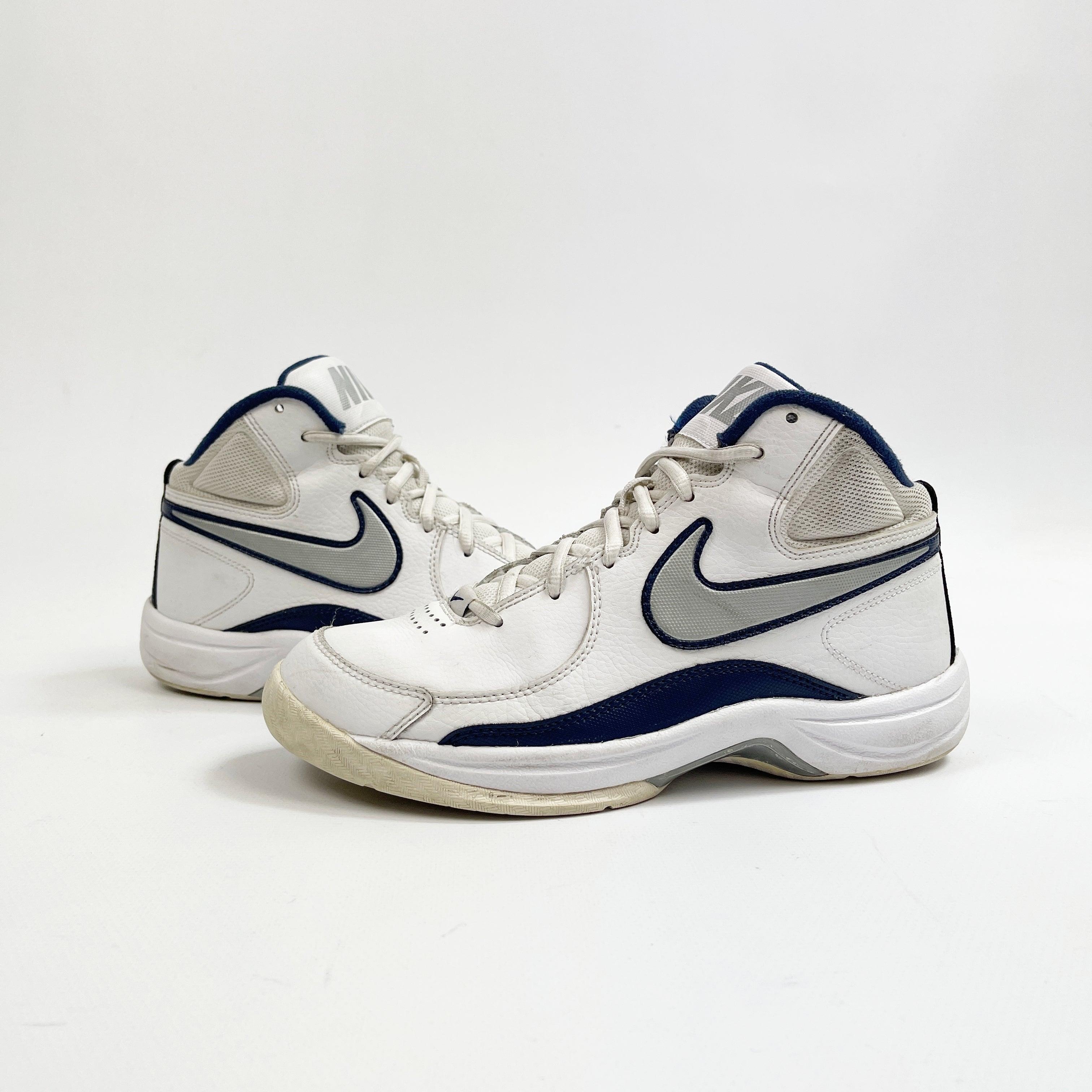 Nike Overplay VII White Blue 2012 Vintage TTS