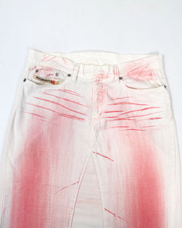 Diesel Pink Faded Skirt 2000's