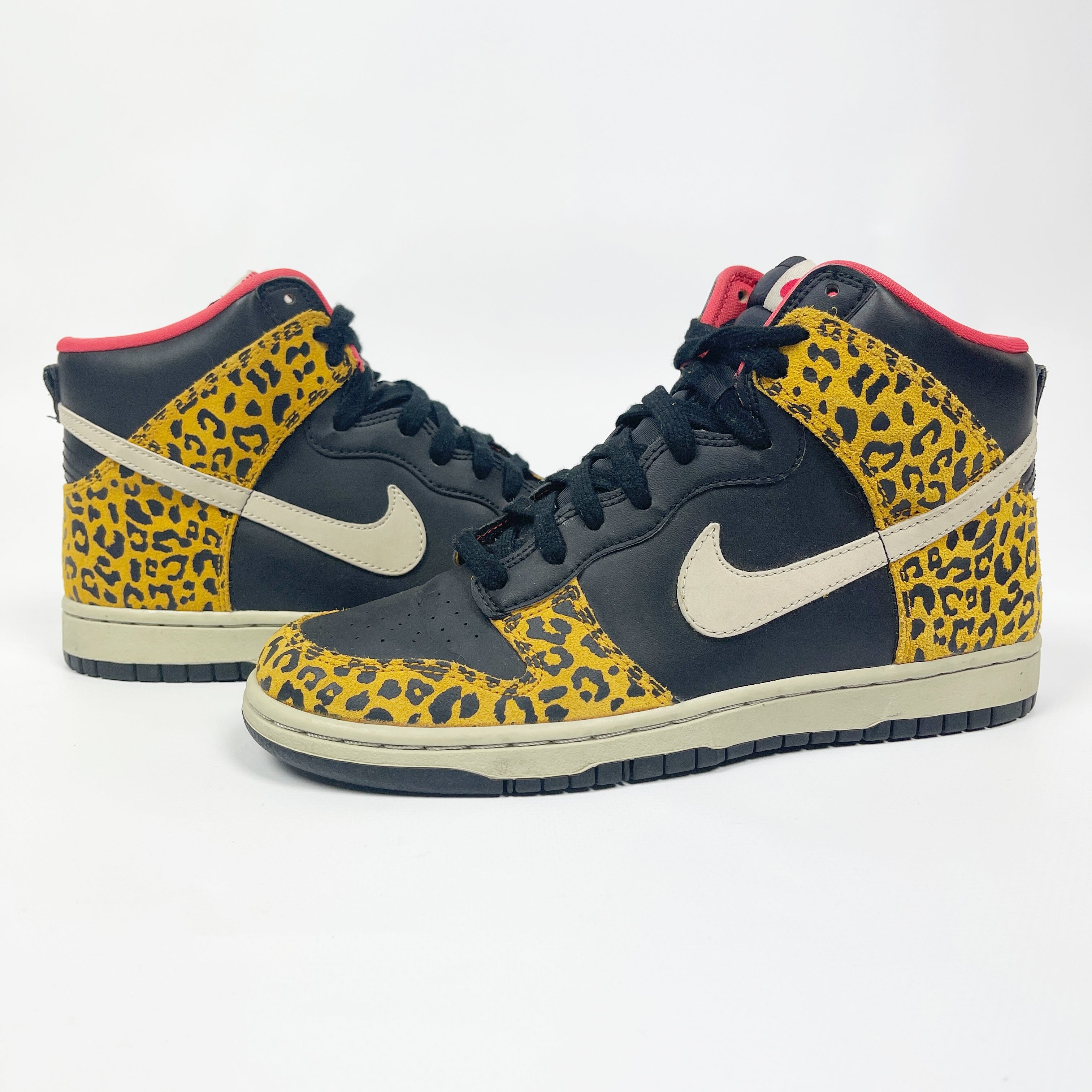 Nike Dunk High Leopard Print GS – Vintage TTS