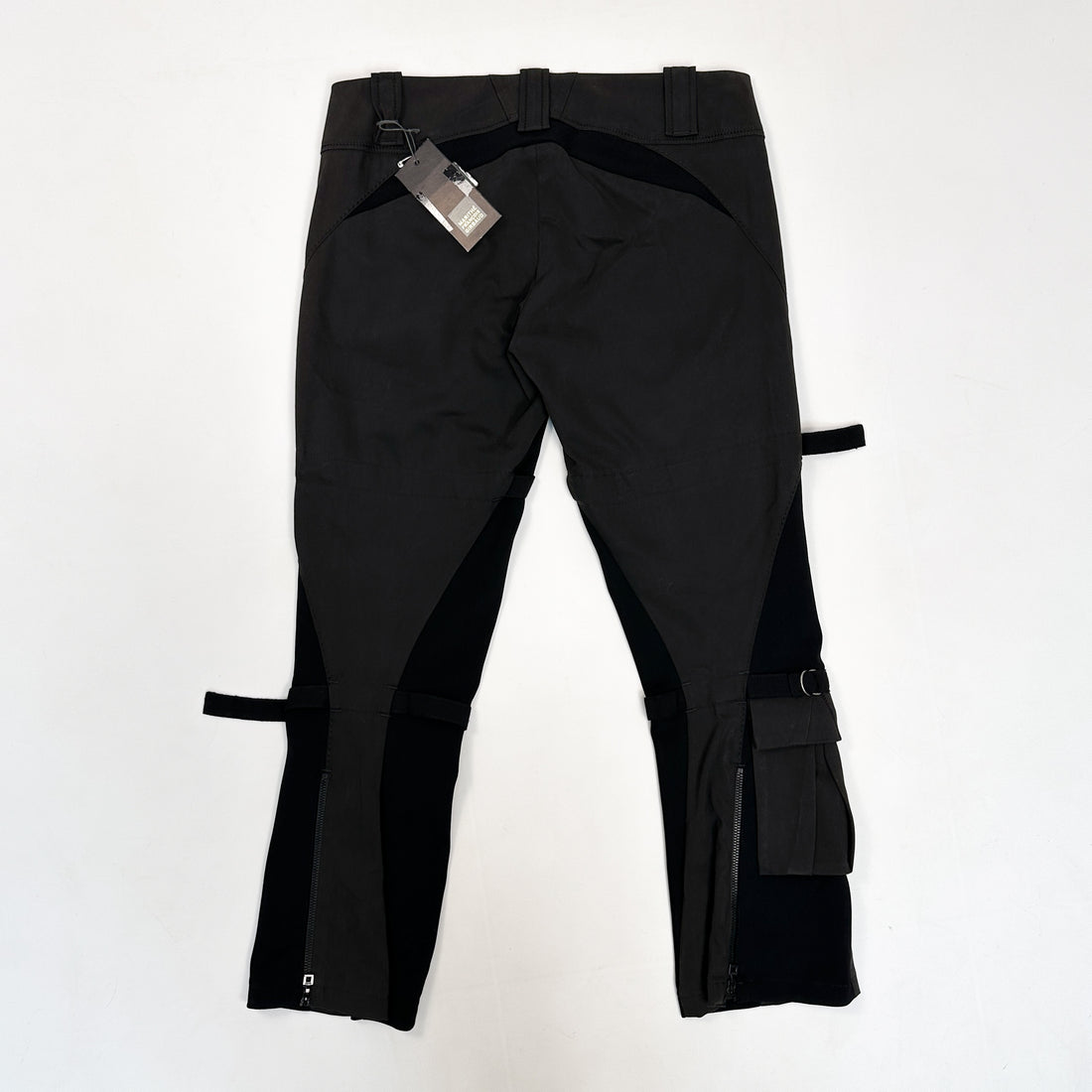Marithé Francois Girbaud Bondage Dark Grey Pants 2000's