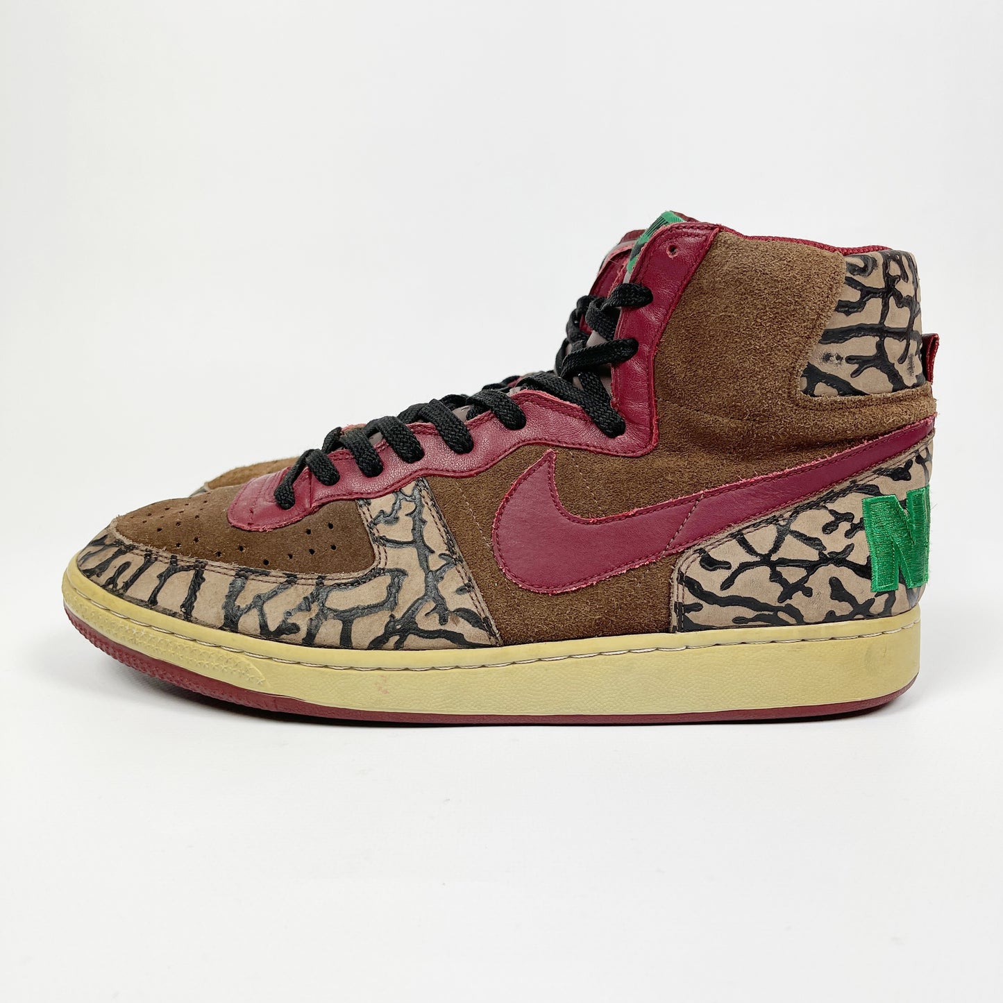 Nike Terminator High Premium Elephant Print 2008 - Vintagetts