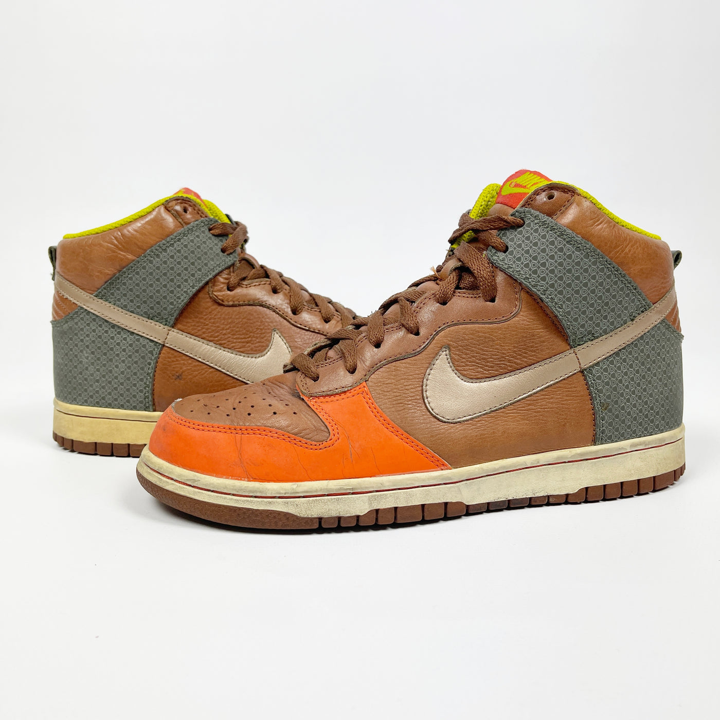 Nike Dunk High Premium Orange Blaze 2007 - Vintagetts
