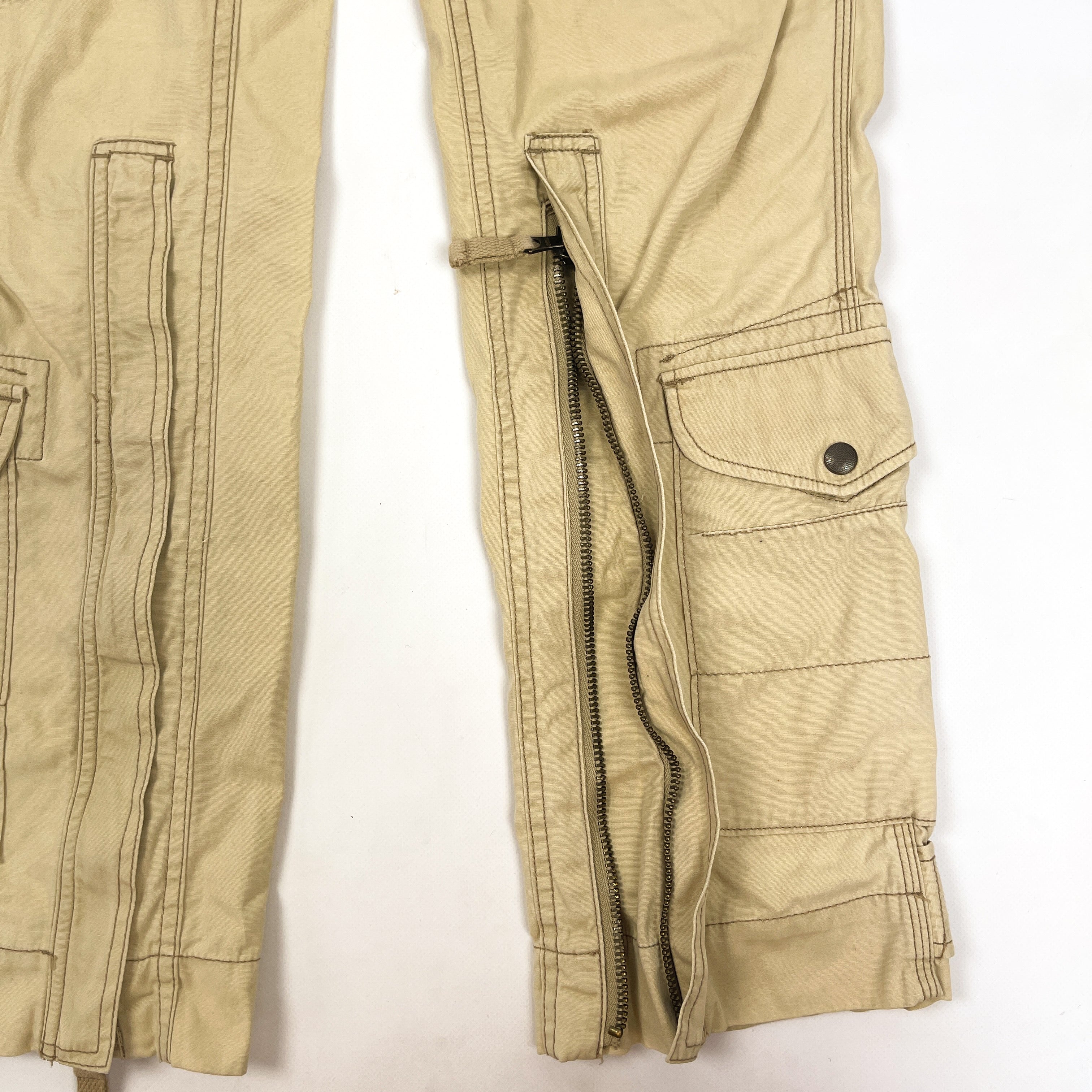 Polo Ralph Lauren 7-Zip Cargo Beige 1990's – Vintage TTS