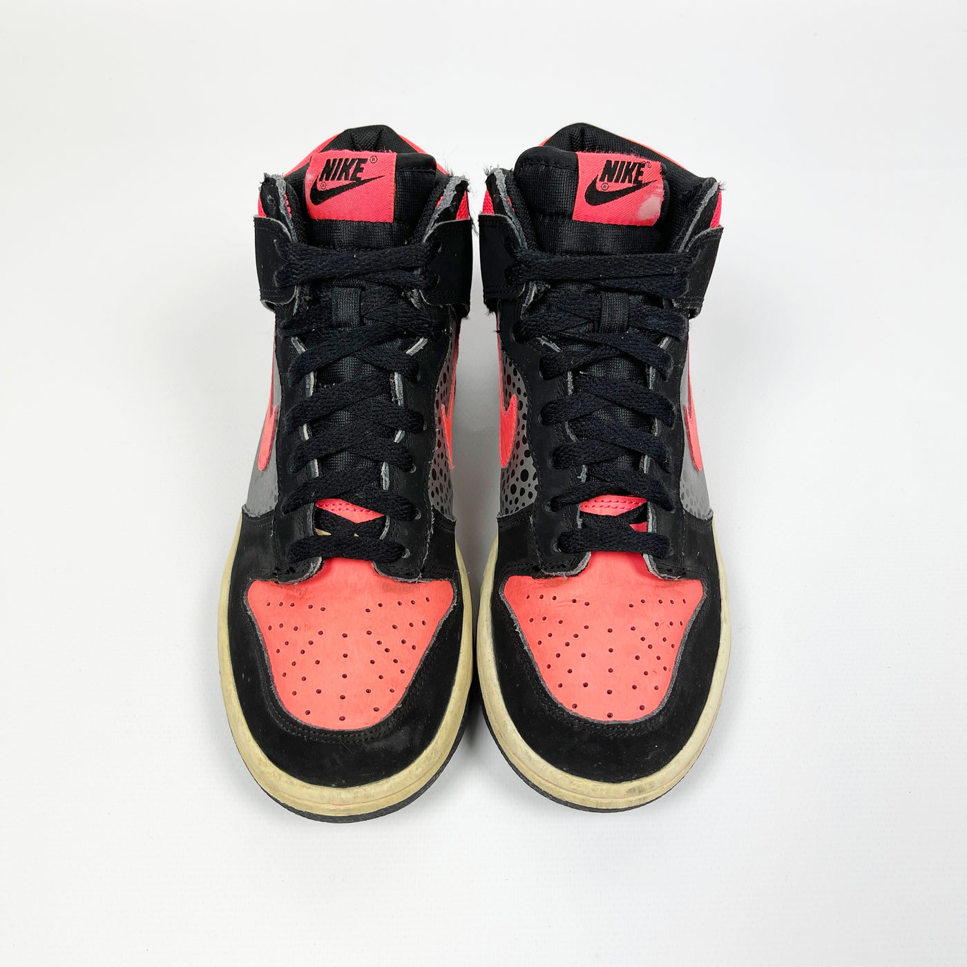 Nike Dunk High Black Atomic Red 2013 - Vintagetts