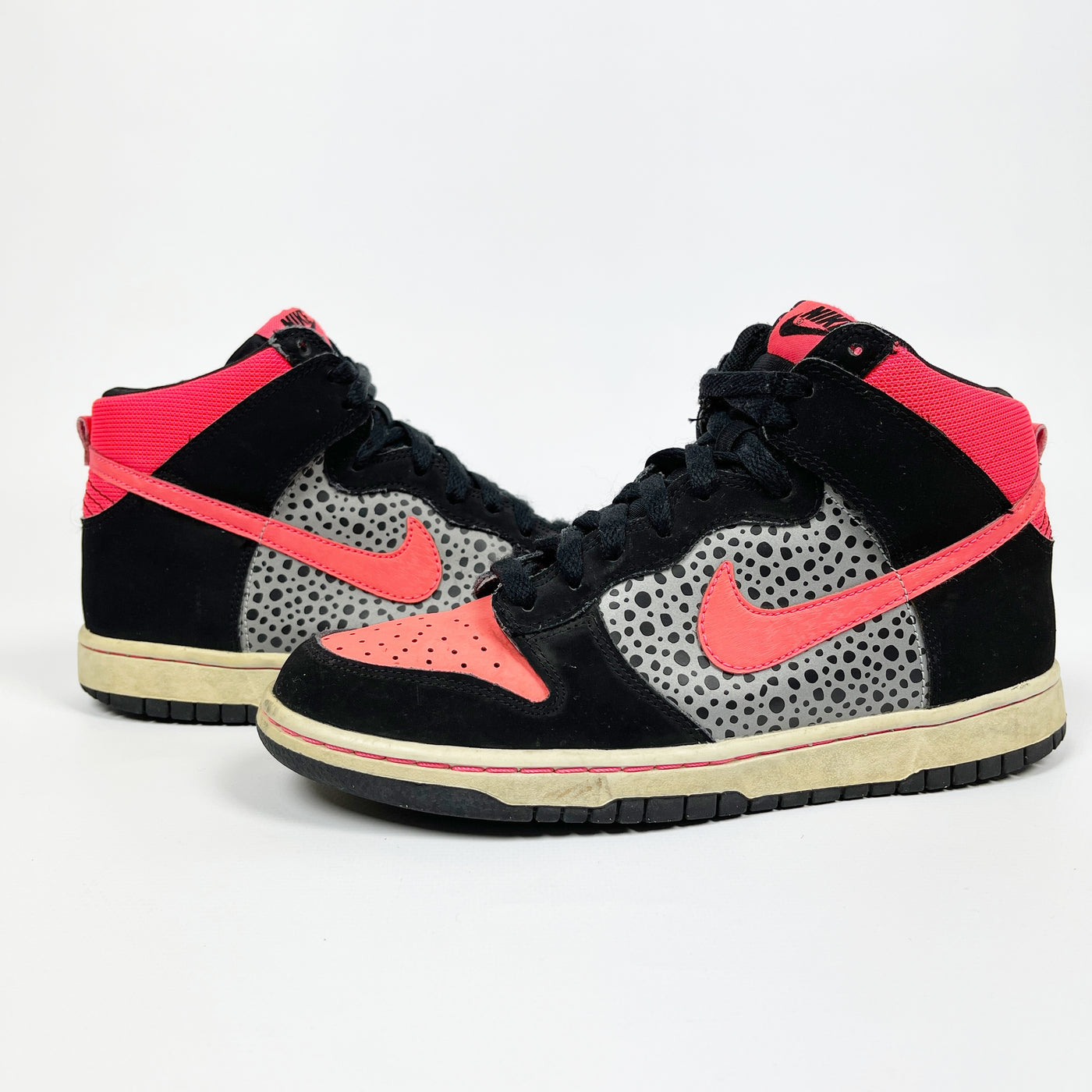 Nike Dunk High Black Atomic Red 2013 - Vintagetts