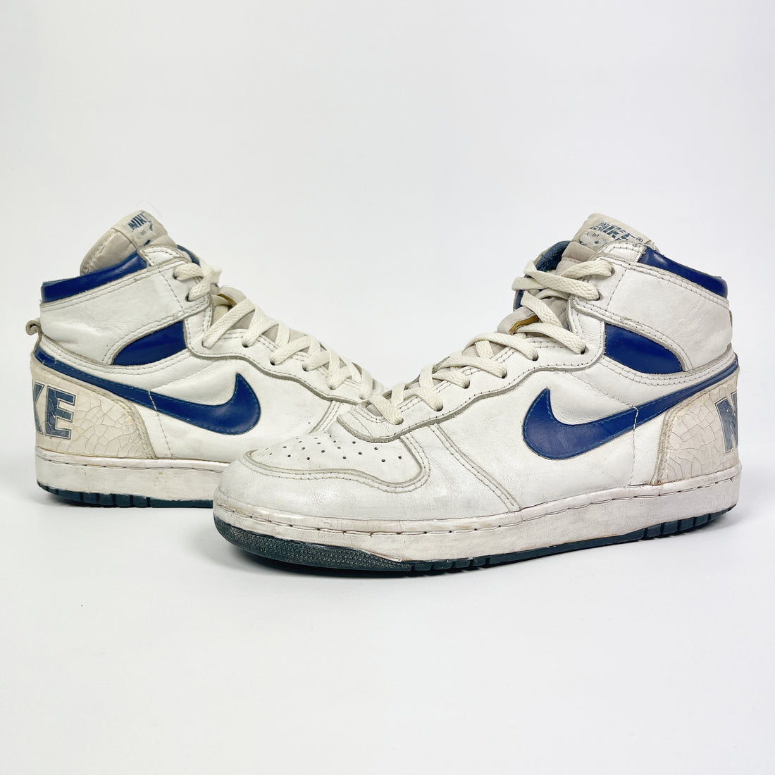Nike Air Big Metallic Blue 1985 ⭑ - Vintagetts