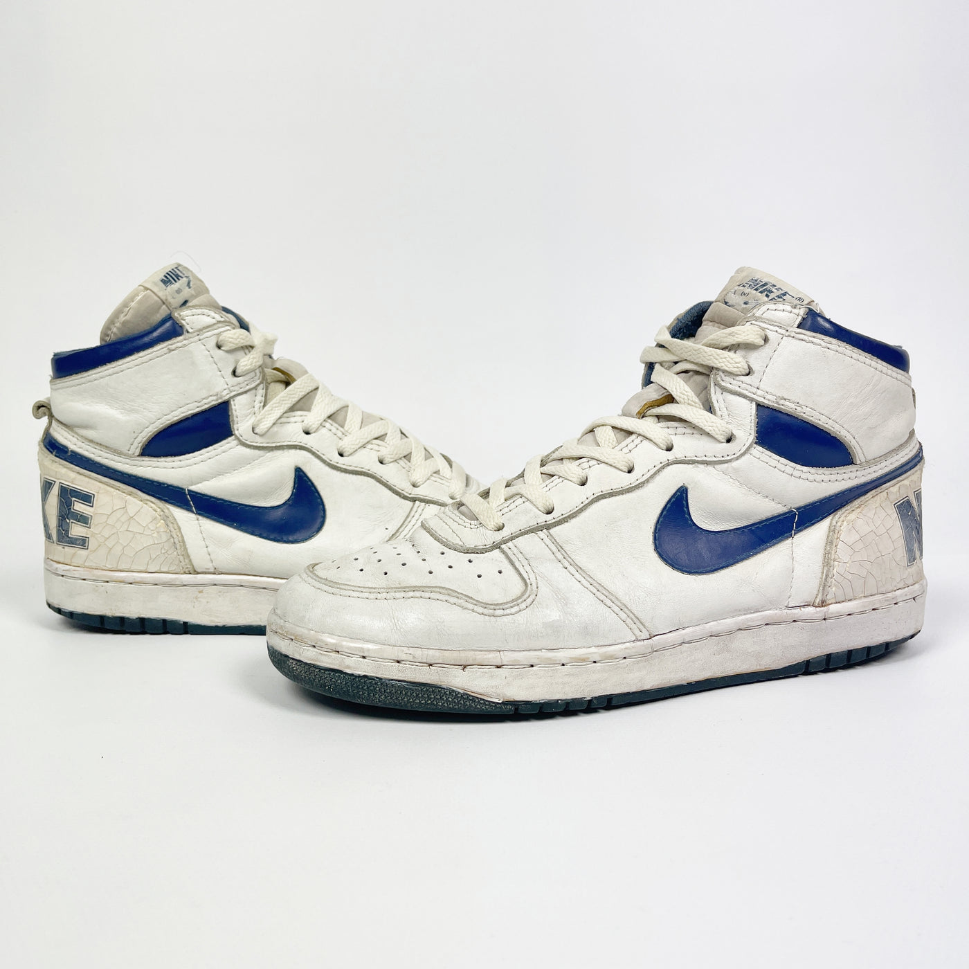 Nike Air Big Metallic Blue 1985 ⭑ - Vintagetts