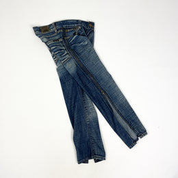 Dolce & Gabbana Zippers Denim Pants 2000's