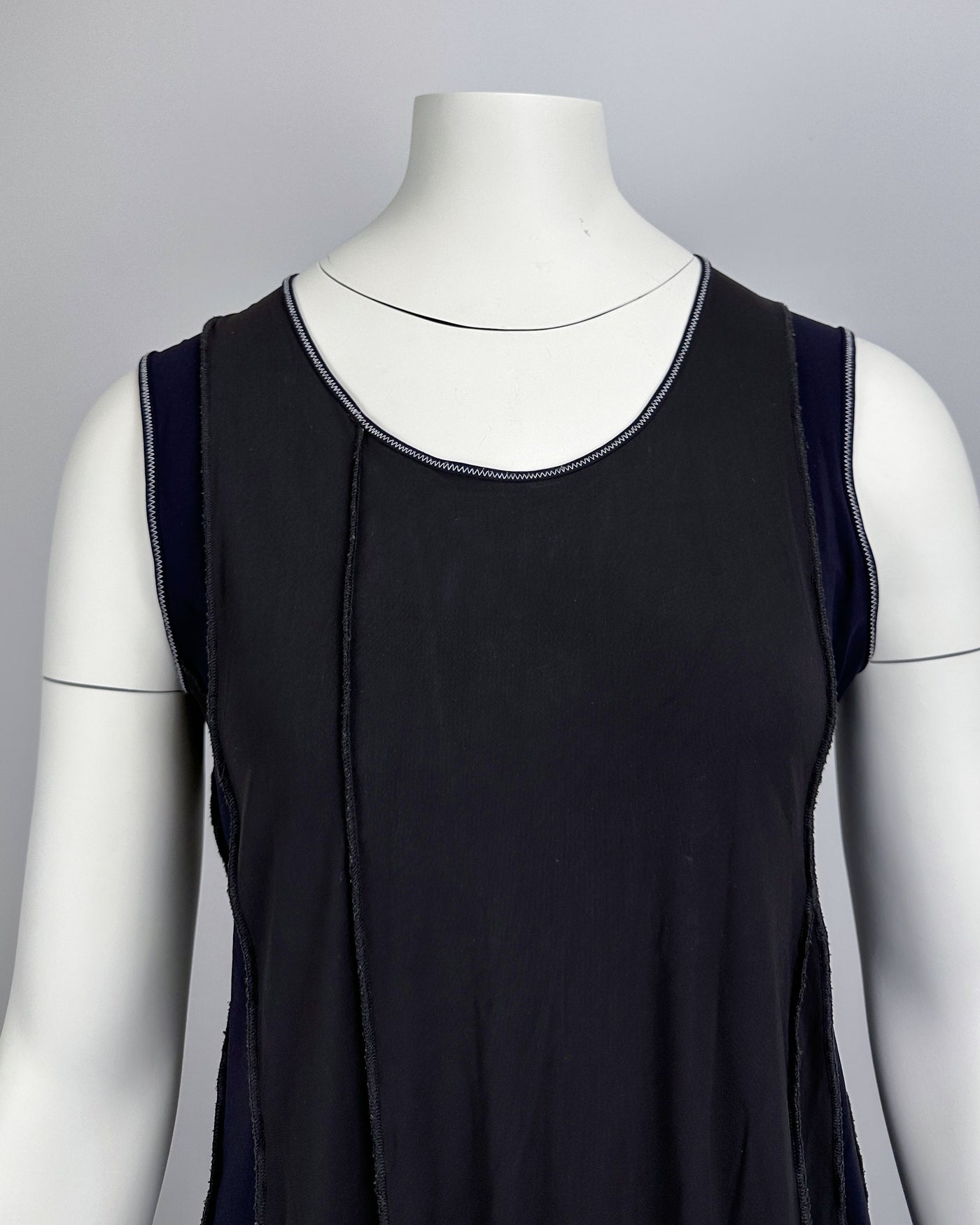 Marithé Francois Girbaud Distressed Long Dress 2000's