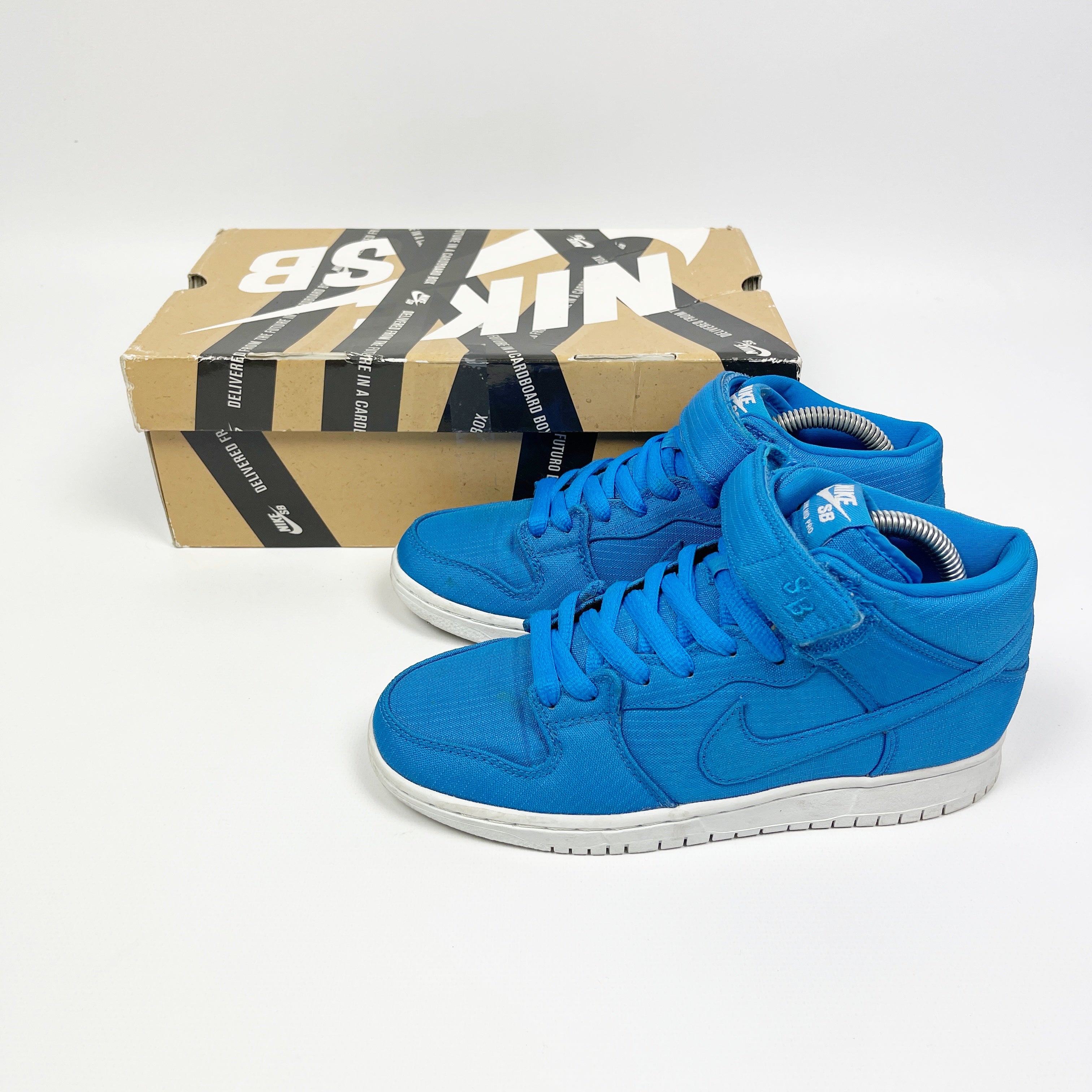 Nike Dunk SB Mid Photo Blue Ripstop 2012 Vintage TTS