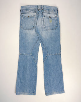 Diesel Cargo Light Denim Pants 2000's