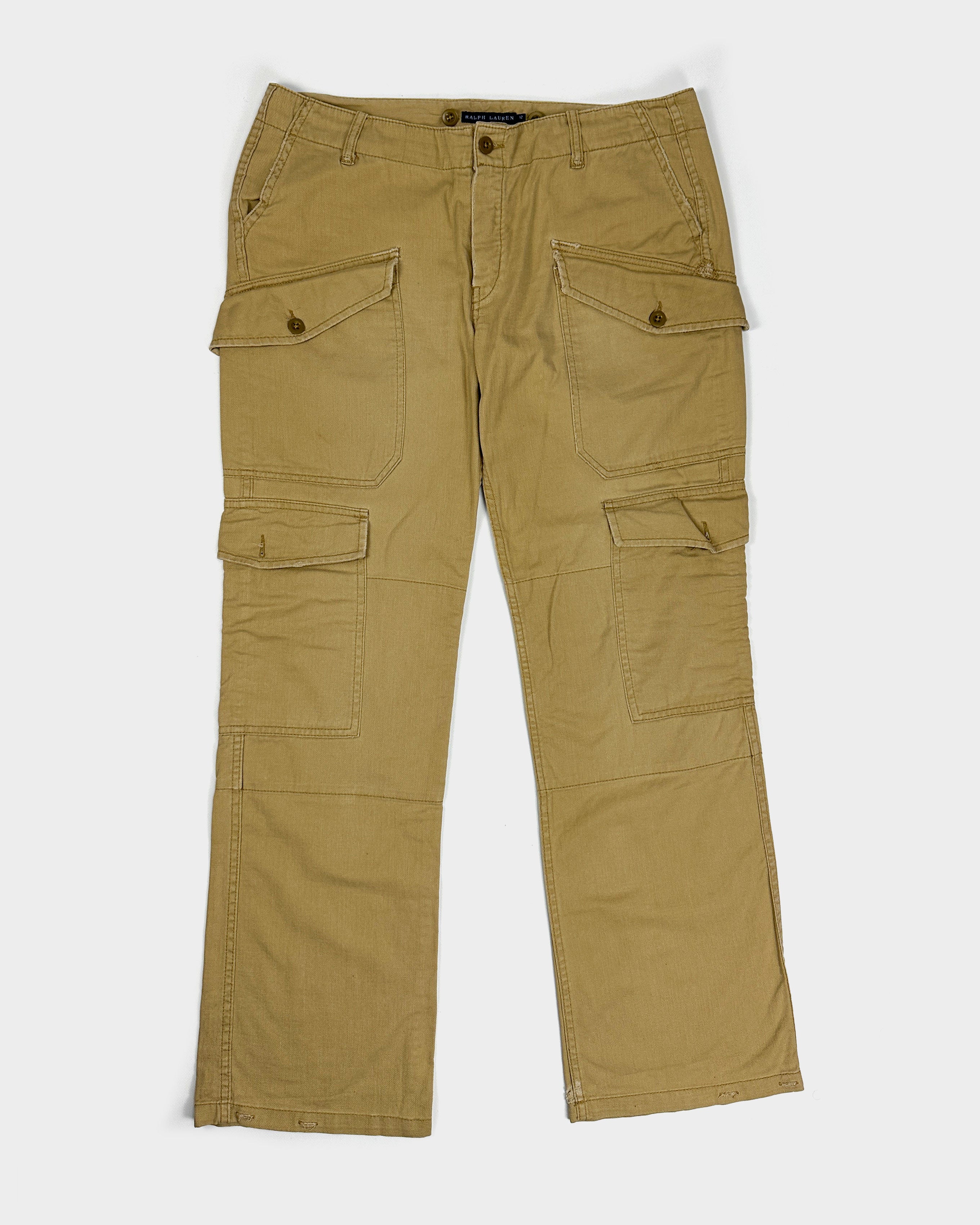 Ralph Lauren Beige Cargo Pants 1990's – Vintage TTS