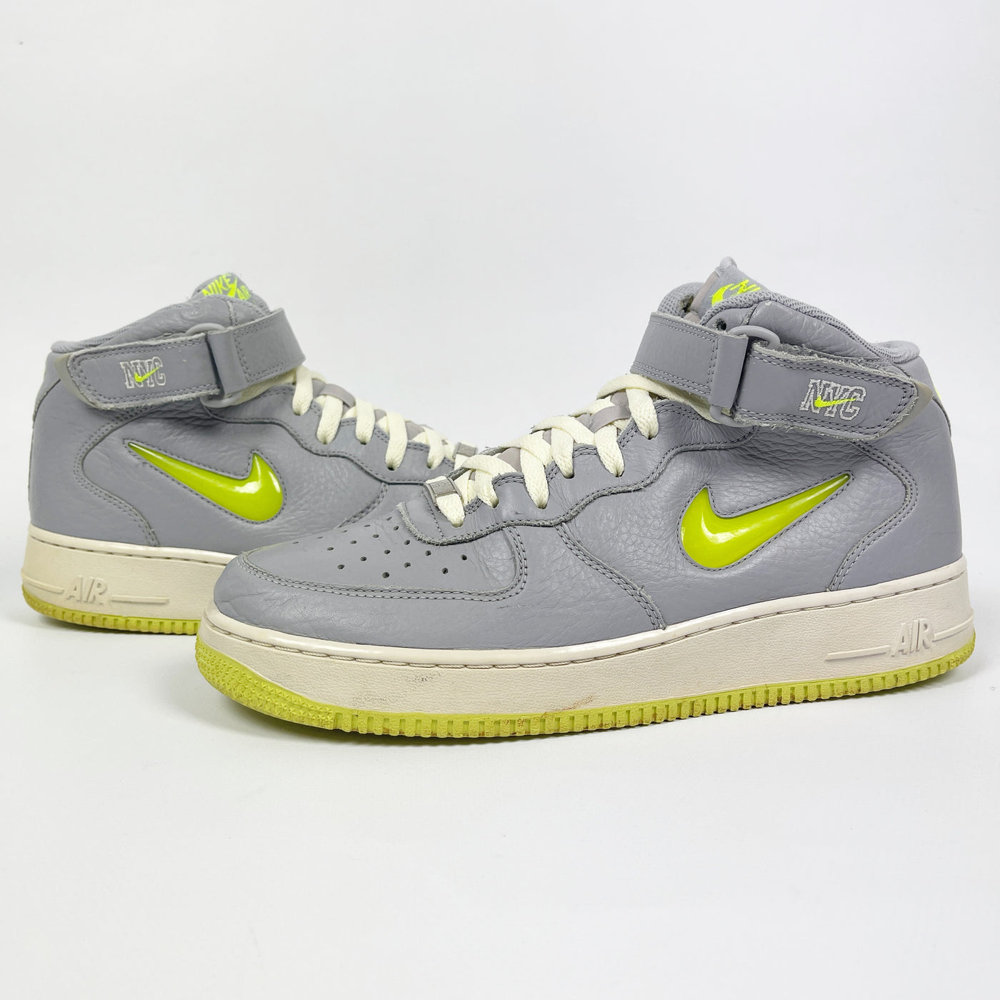 Nike Air Force 1 Mid Jewel "Wolf Grey Volt" 2012 - Vintagetts