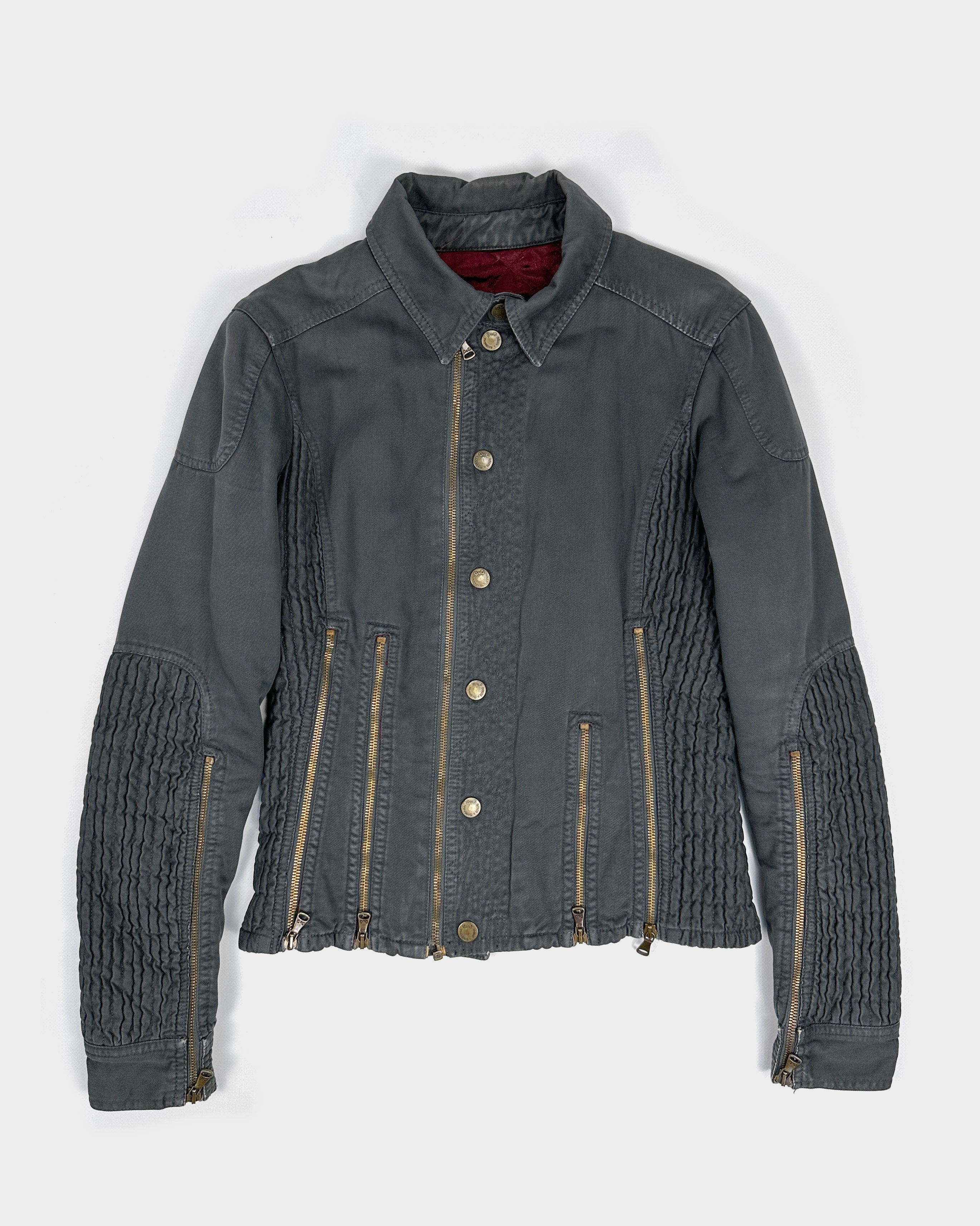 Dolce & Gabbana 9-Zip Utility Jacket 2000's – Vintage TTS