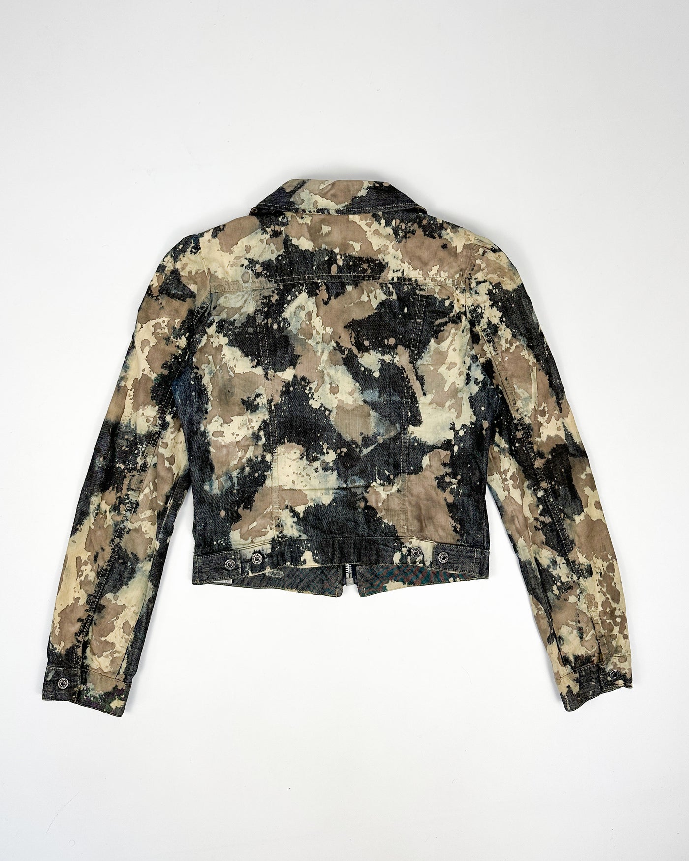 Diesel Splashed Denim Jacket 1990's