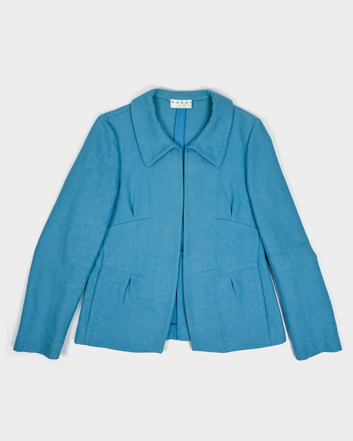 Marni Clear Blue Light Jacket 1990's