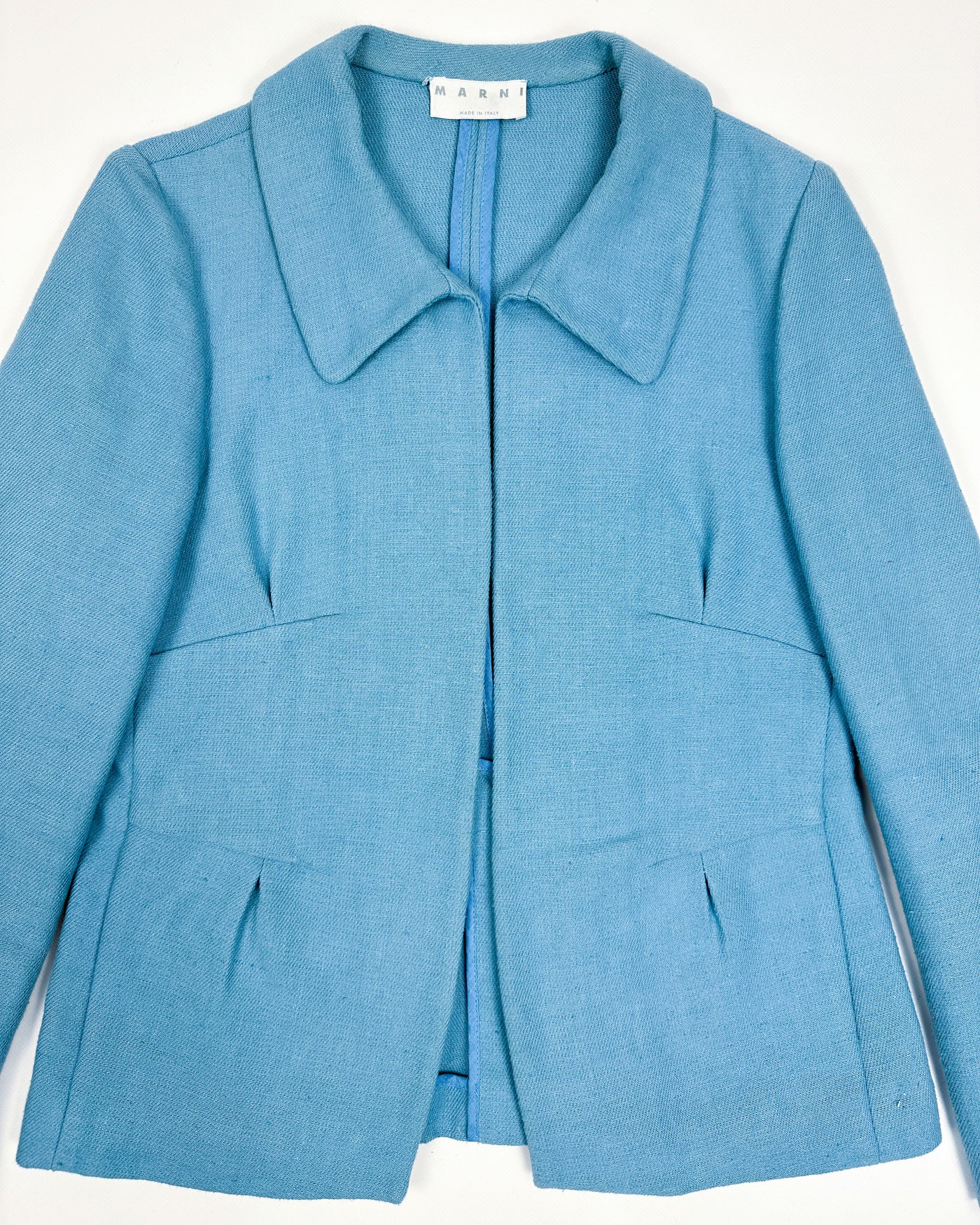 Marni Clear Blue Light Jacket 1990's