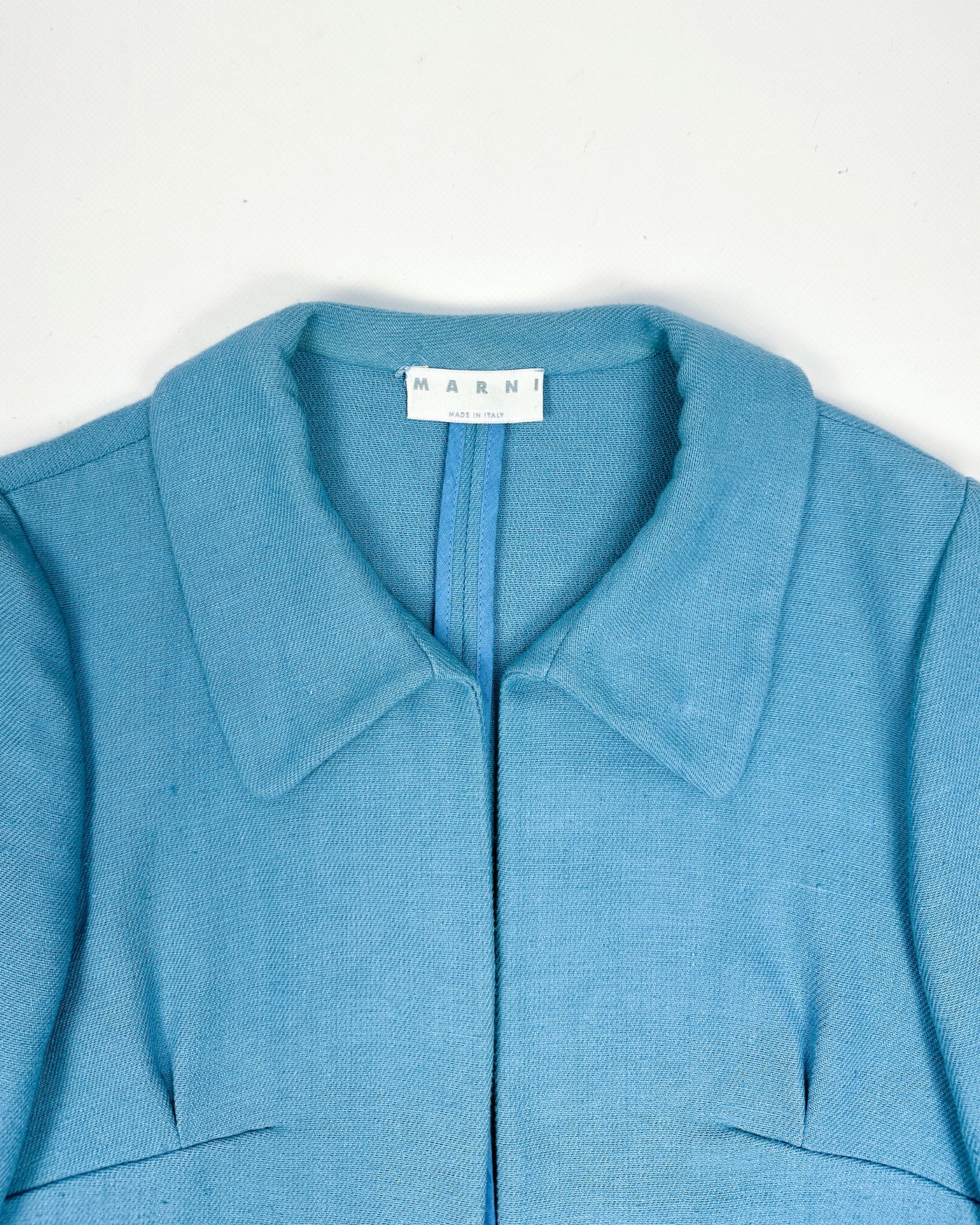 Marni Clear Blue Light Jacket 1990's