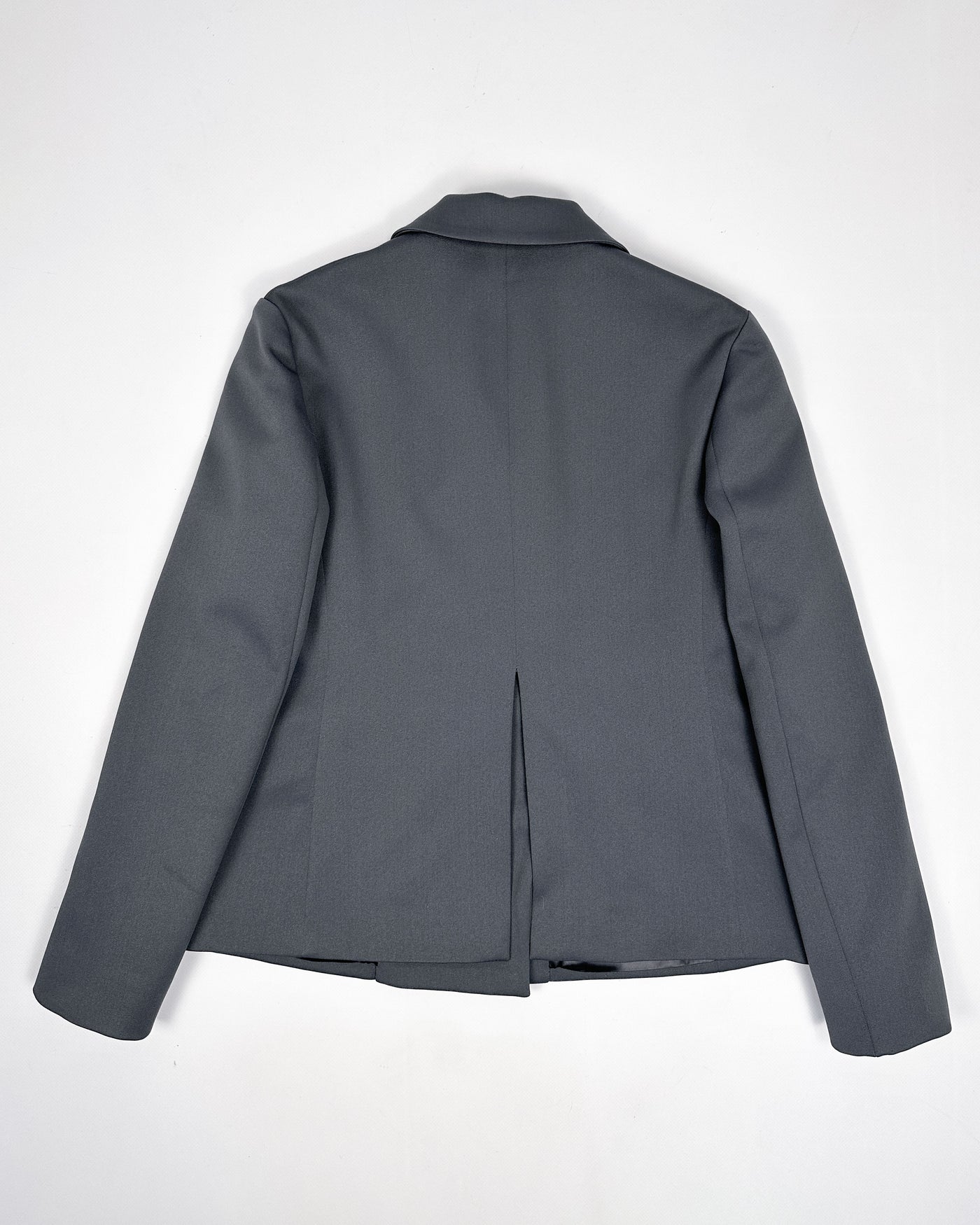 Miu Miu 4-button Grey Cross Blazer 2000's