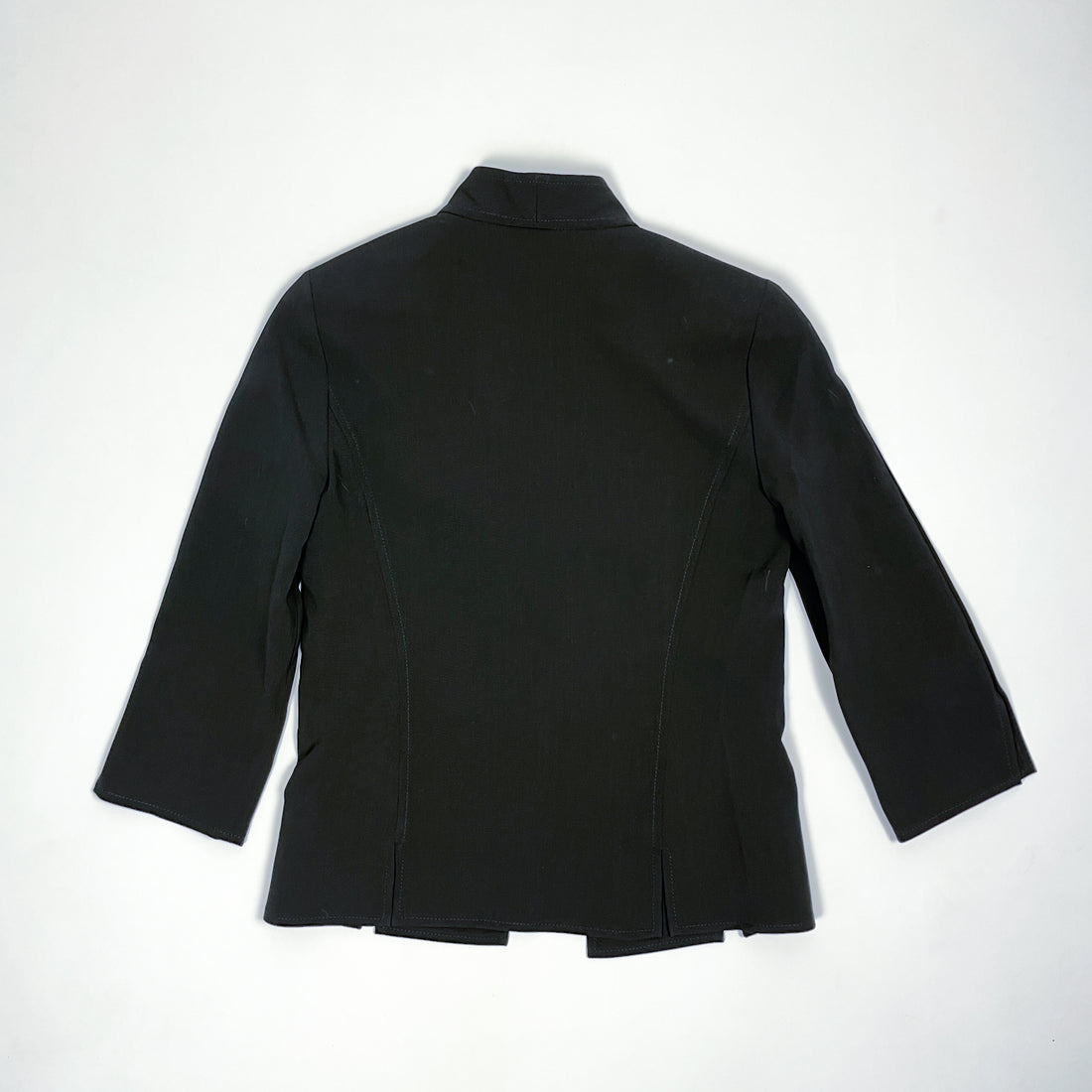 Thierry Mugler Uniforme Black Cut Jacket 1990's