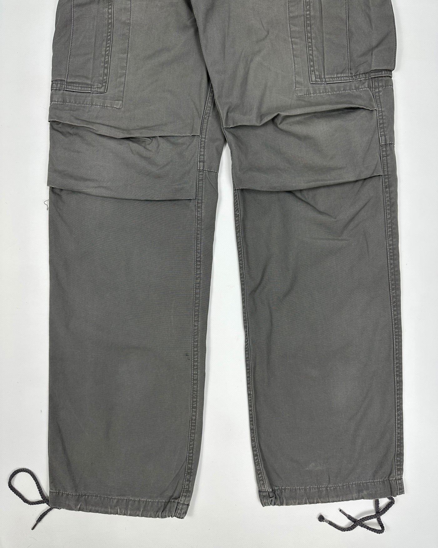 Oakley Red Core Grey Cargo Pants 2000's