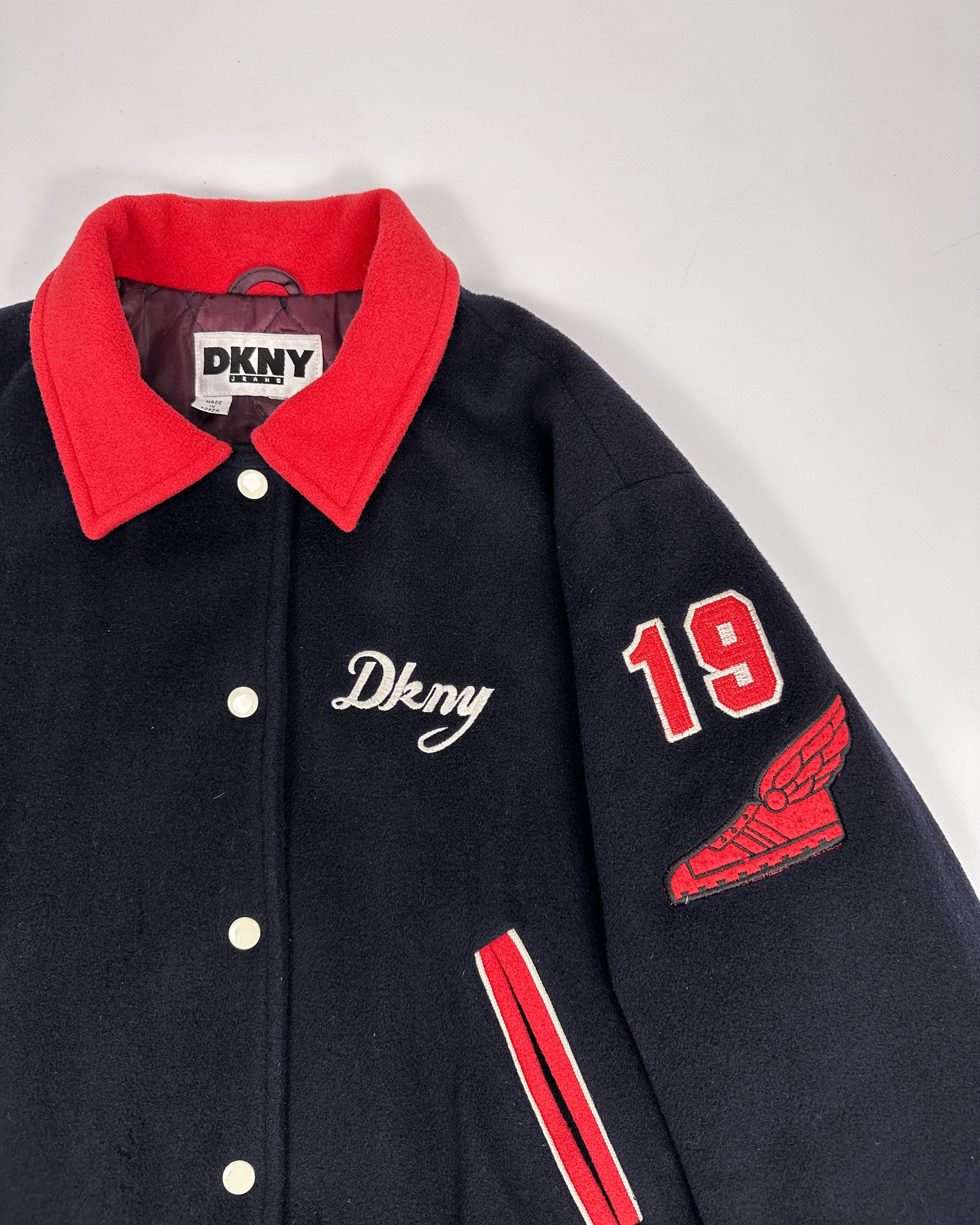 DKNY University Jacket (Made in Korea) 1980's – Vintage TTS