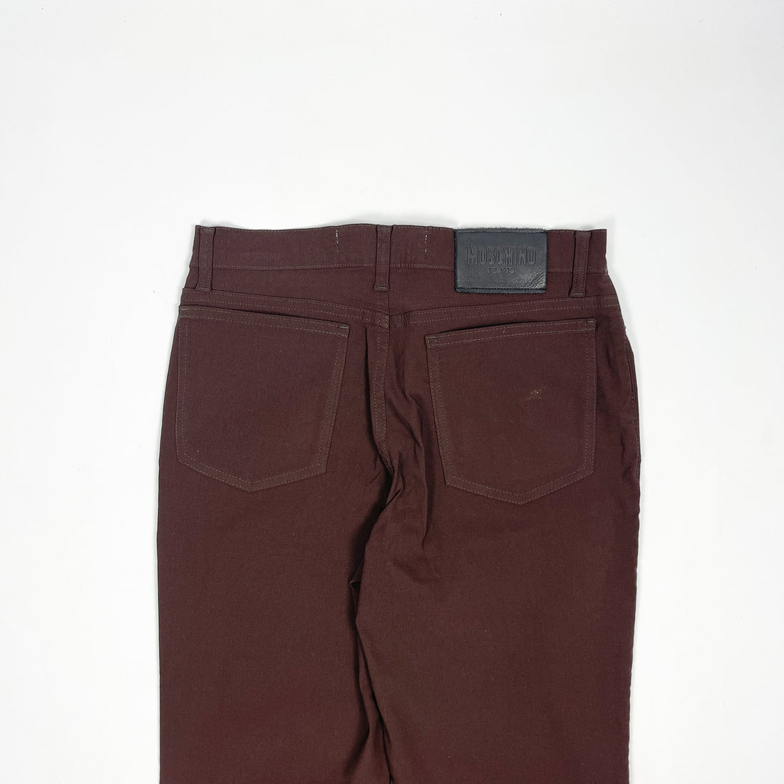 Moschino Dark Brown Pants 2000's