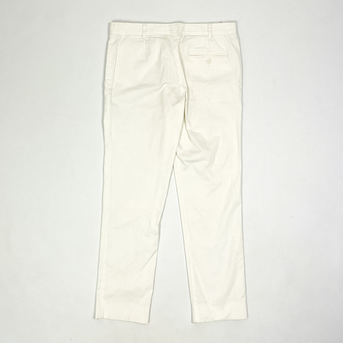 Miu Miu White Tailored Pants 2000's